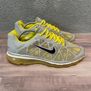 RARE Vintage Nike Air Max PLUS Men's Size 10 Yellow Grey White Orange SHIPS ASAP